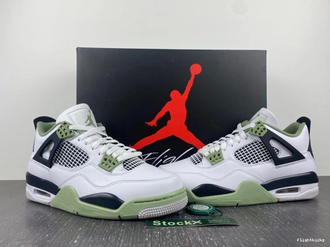 Air Jordan 4 WMNS Seafoam AQ9129-103 0923